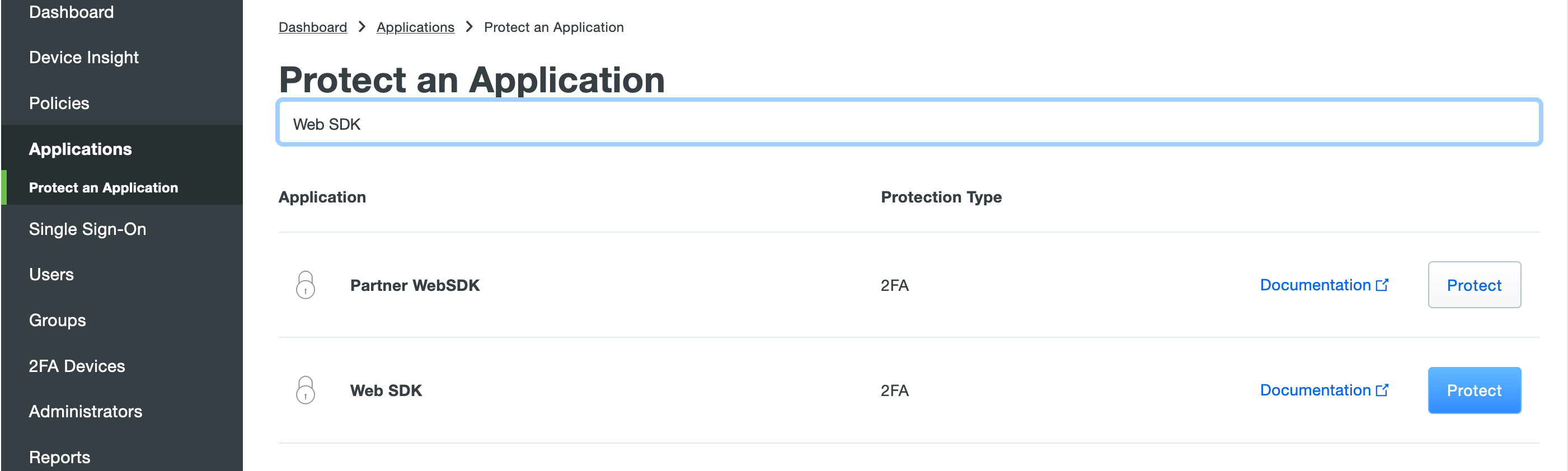 Web SDK