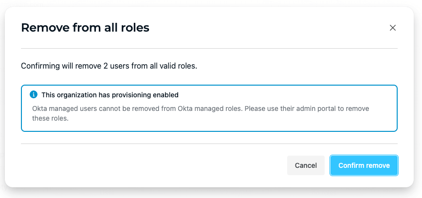 Remove Users from All Roles