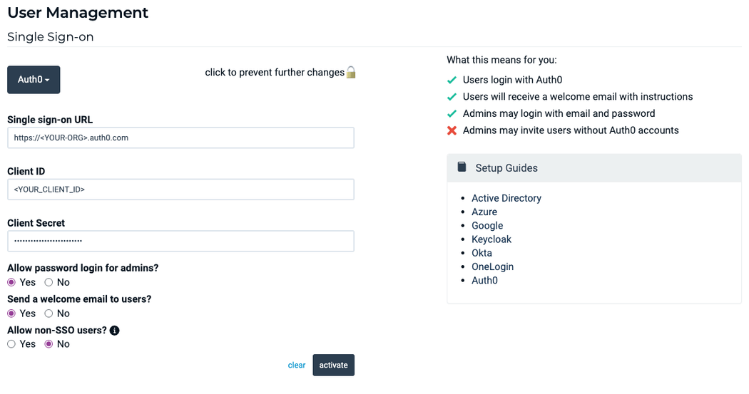 Auth0 DynamoDB