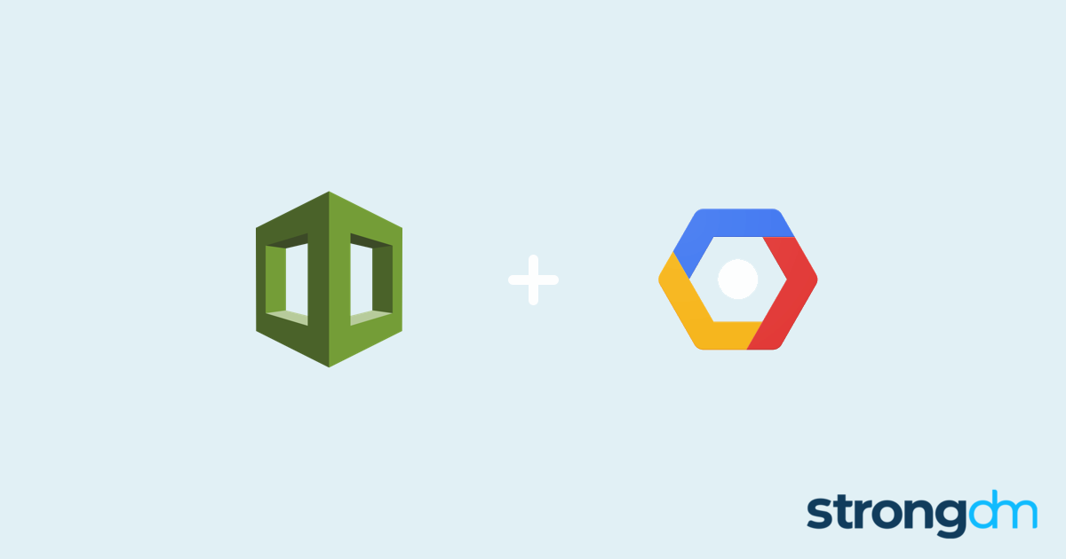 Connect AWS CloudFormation and GCP Secret Manager StrongDM