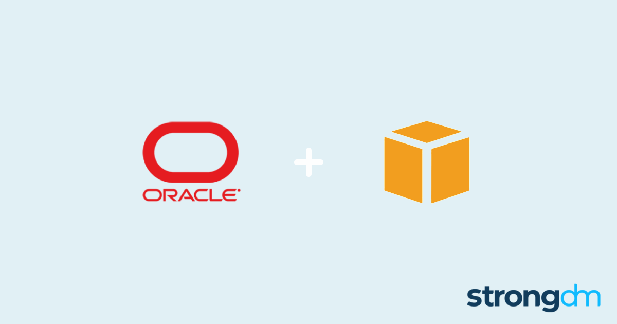 Connect Oracle and AWS CLI | StrongDM