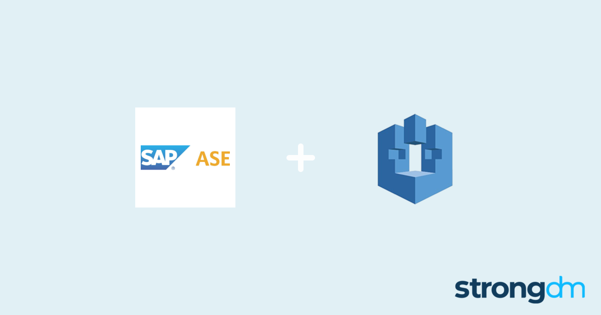 Connect SAP ASE and Amazon Sagemaker StrongDM