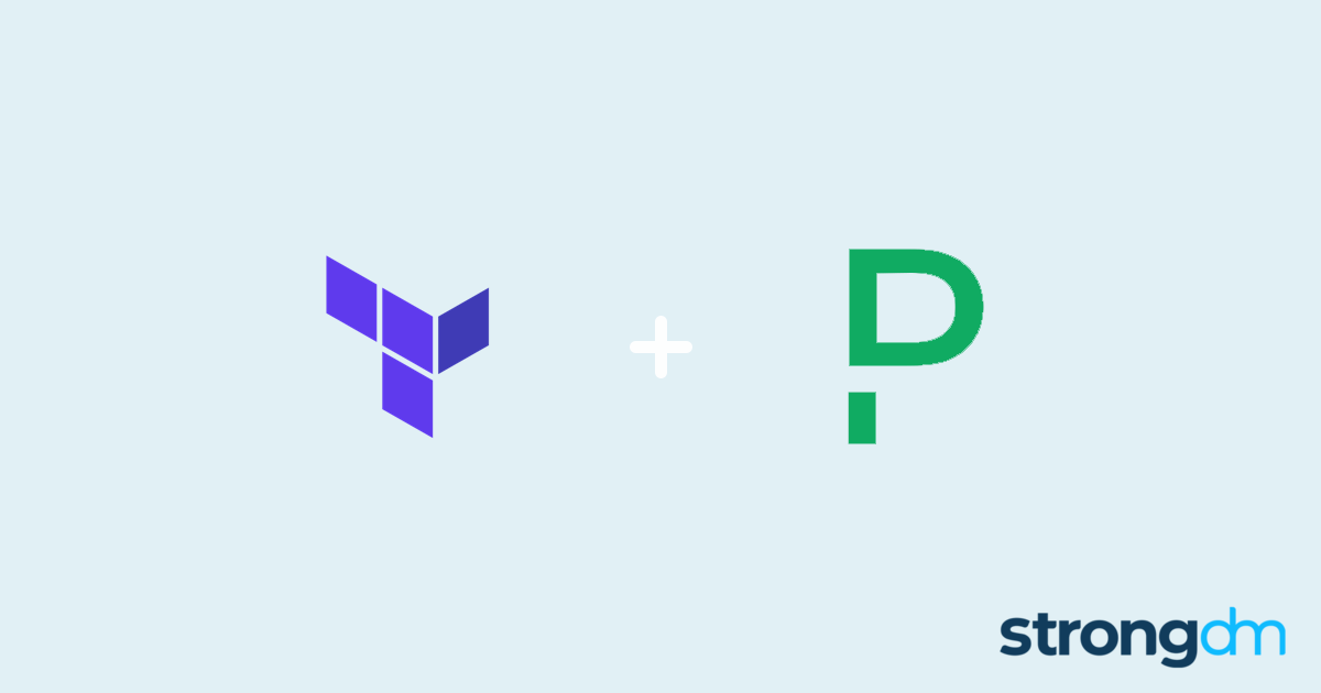 Terraform Integrating into a PagerDuty workflow StrongDM